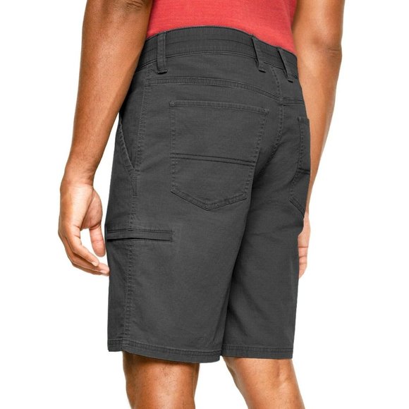 New Weatherproof Men's Ripstop Utility Shorts Size 44 10" Inseam Grey Steel WP - Picture 11 of 12